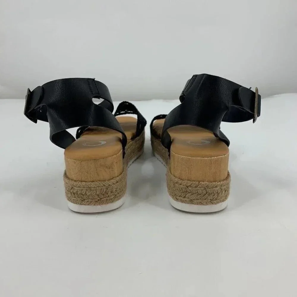 Journee Collection‎ Women's Comfort Foam Lizette Sandals Size 6.5 NWOB